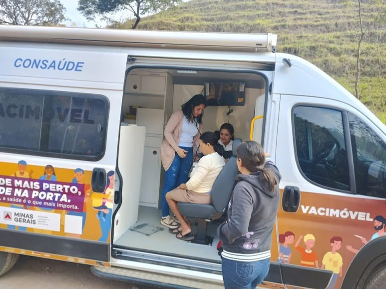 Vacimóvel leva vacinação às comunidades rurais de Joanésia