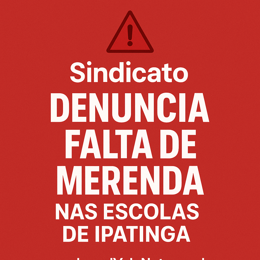 Crise na educação: escolas de Ipatinga enfrentam escassez de alimentos na merenda