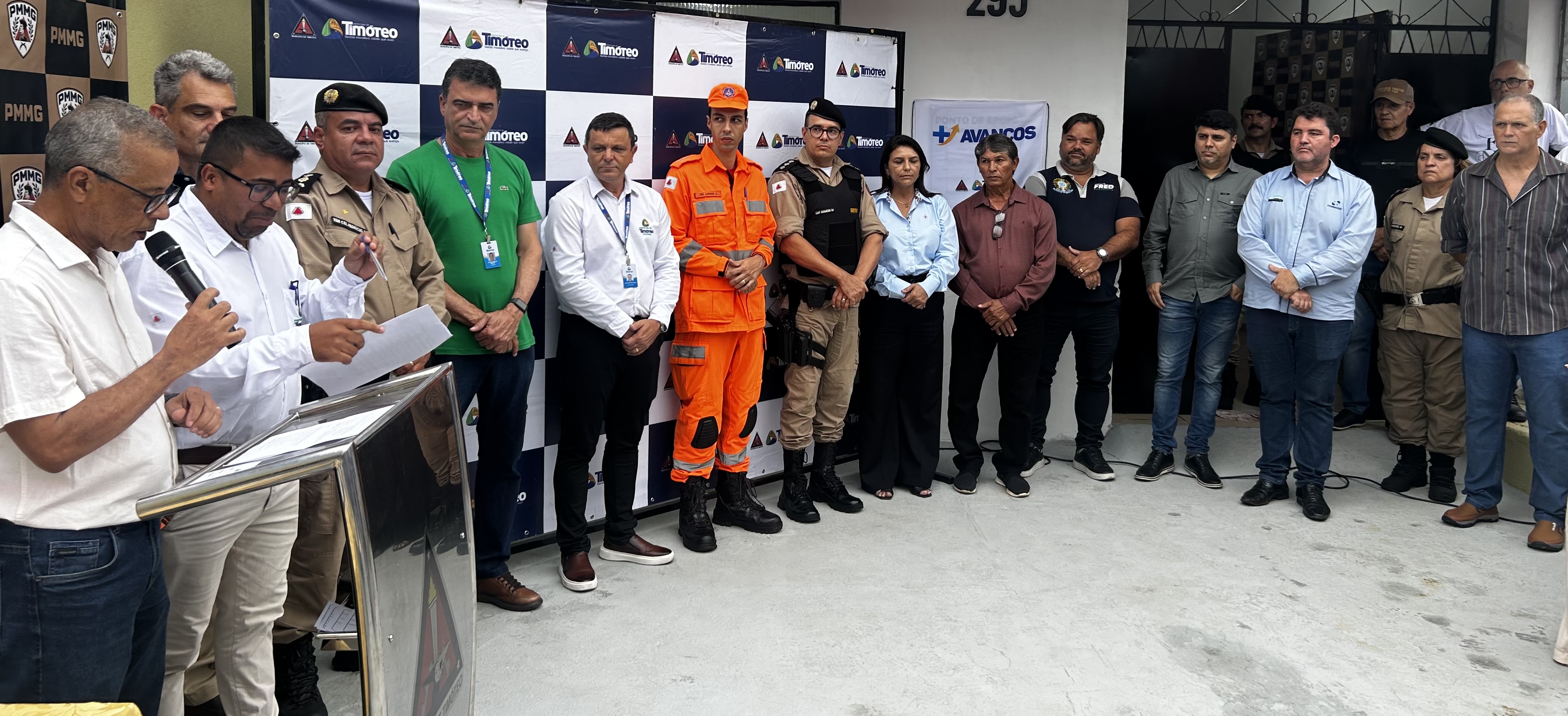 Posto policial do bairro Cachoeira do Vale é reinaugurado em Timóteo