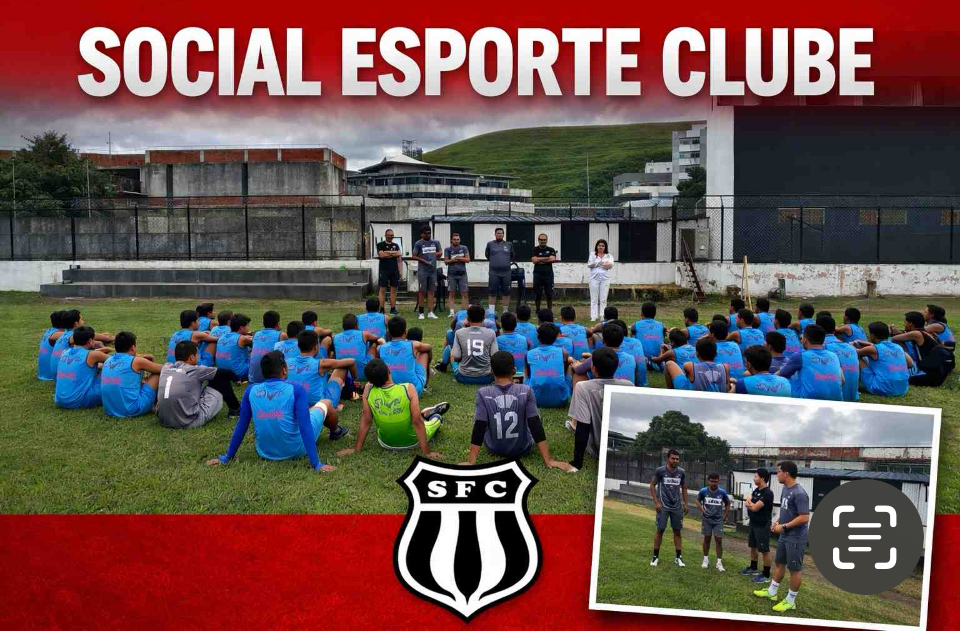 Base do Social recebe pale stra de Serginho Araújo de e reforça  preparação  para o Mineiro