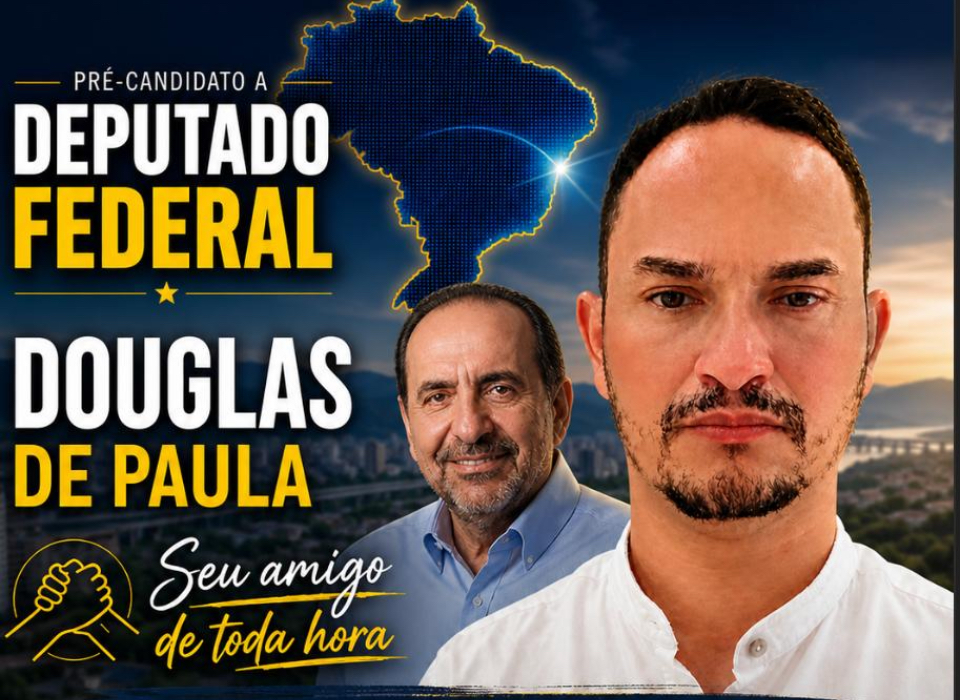 Douglas de Paula anuncia pré-candidatura a deputado federal pelo PDT com foco em atuação social no Vale do