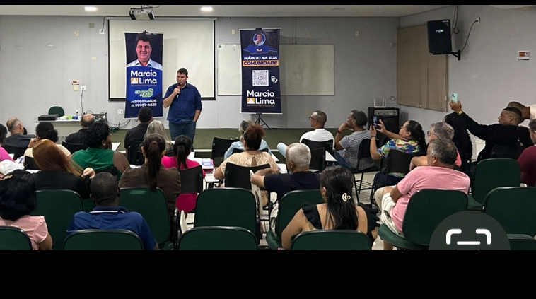 Pré-candidato a deputado estadual, Márcio Lima participa de plenária em Ipatinga e destaca importância de representatividade regional