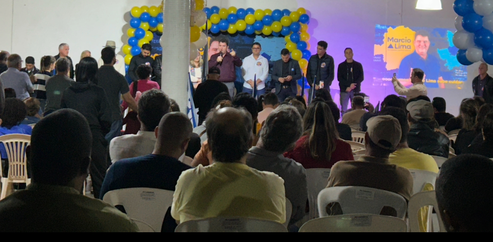 Em Timóteo, Márcio Lima lança pré-candidatura a deputado estadual e reúne lideranças do Vale do Aço