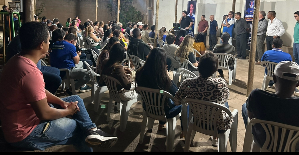 Márcio Lima reúne lideranças em plenária no distrito de Cachoeira do Vale, em Timóteo