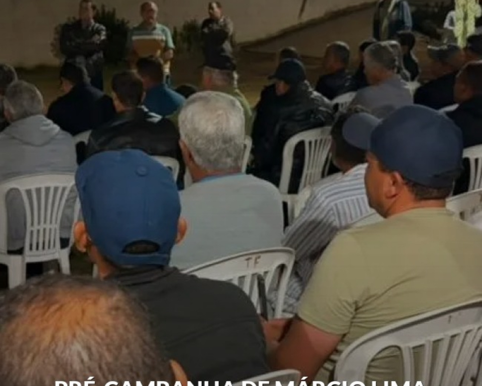 Pré-campanha de Márcio  Lima reúne    centenas de  pessoas em  Bom Jesus    do Galho