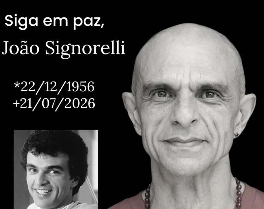 O ator João Signorelli morreu aos 69 anos, em São Paulo,