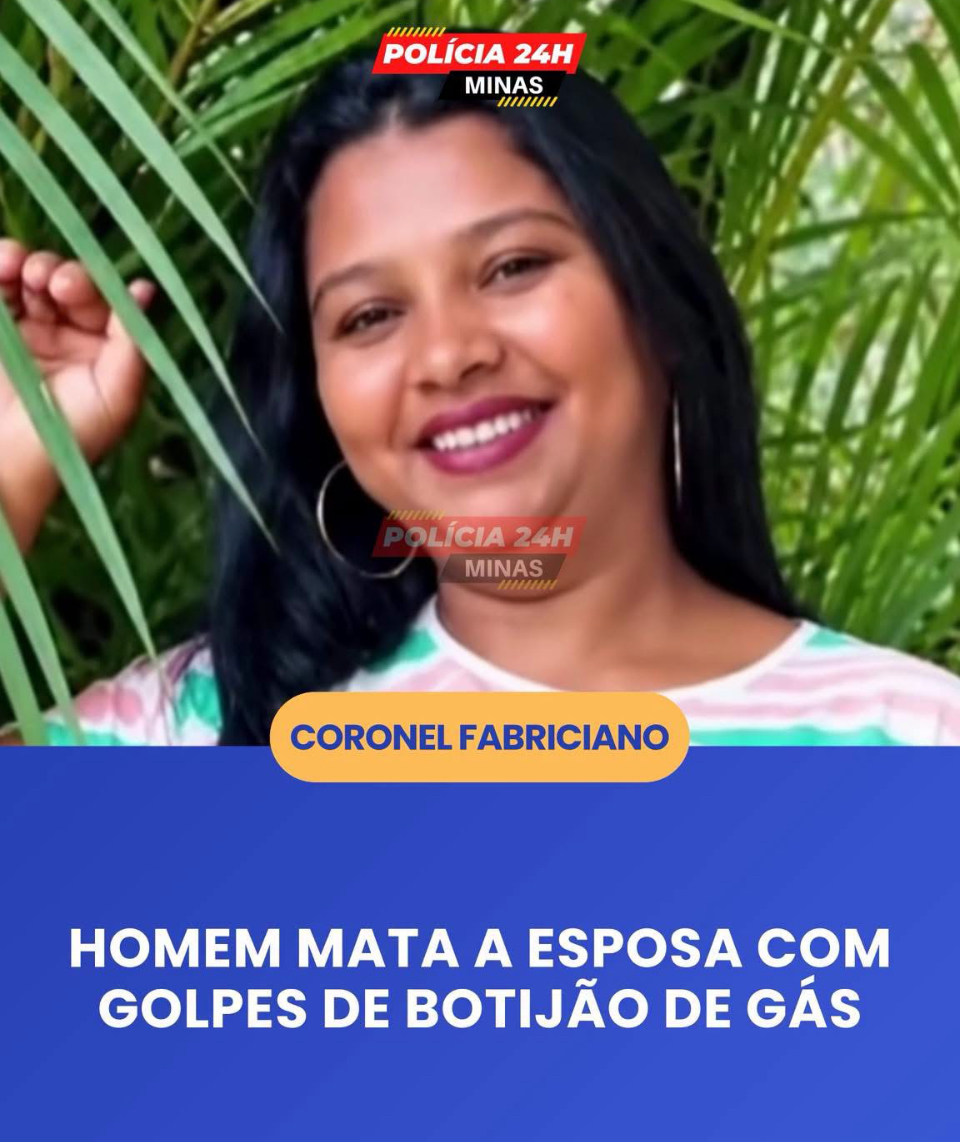Feminicídio em Coronel Fabriciano: mulher é morta com golpes de botijão de gás; marido é preso na BR-381