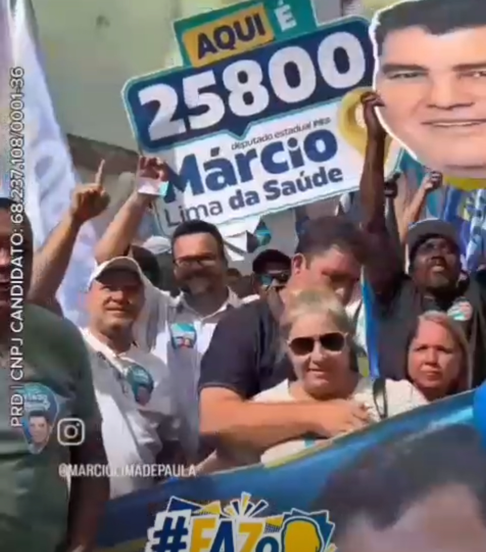 Márcio Lima termina eleição como 1º suplente da Federação PRD/Solidariedade com 29.541 votos