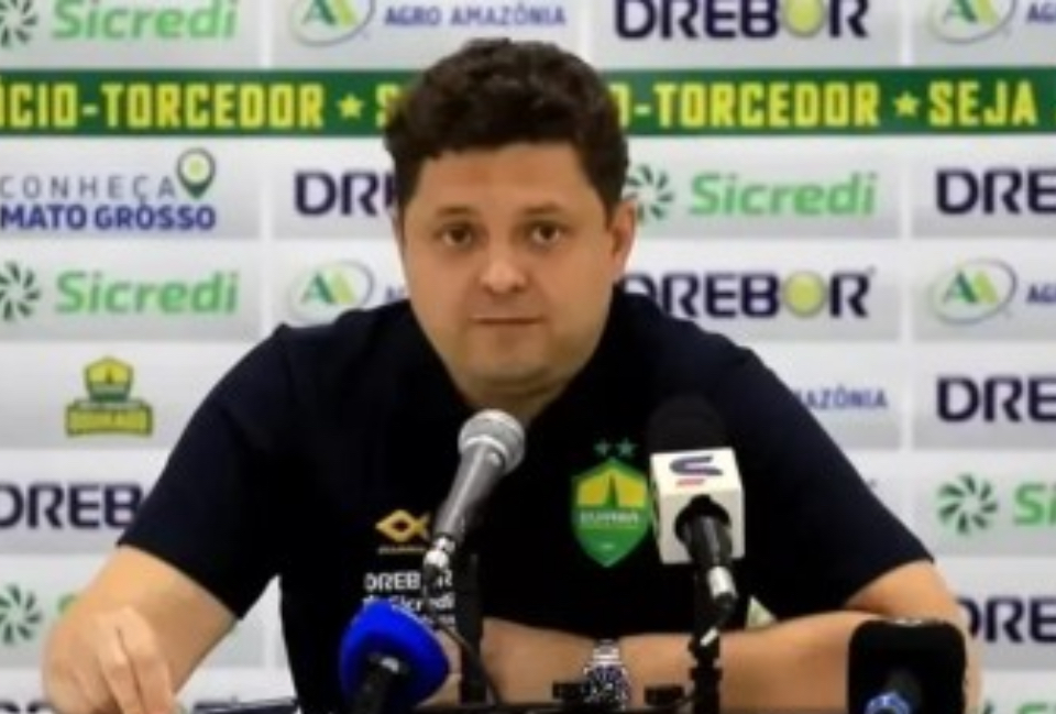 Presidente do Cuiabá critica clubes endividados e defende regras mais rígidas para o futebol brasileiro
