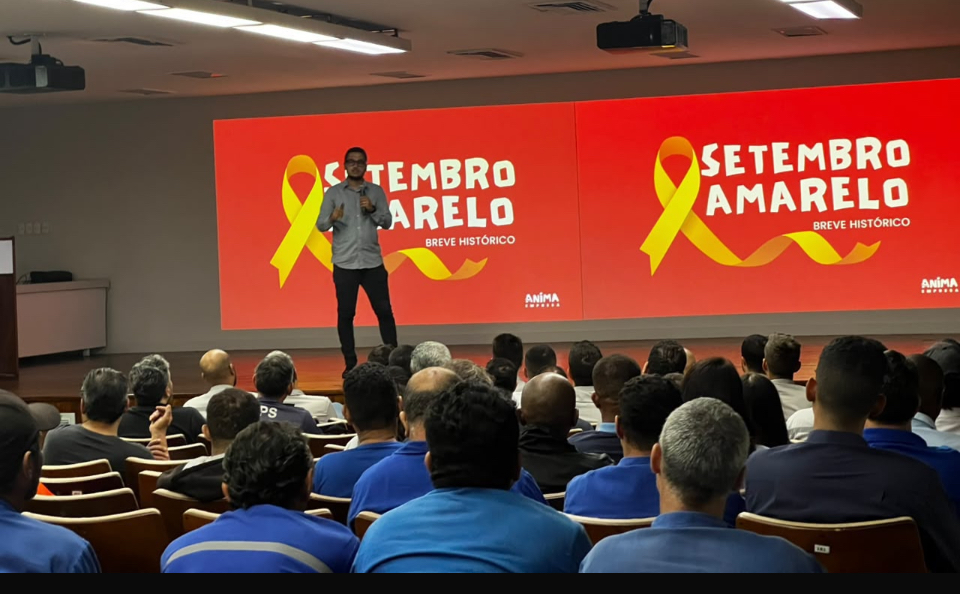 Anima Empresa realiza ação de prevenção ao suicídio e promoção da saúde mental na Usiminas